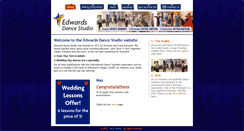 Desktop Screenshot of edwardsdancestudio.co.uk